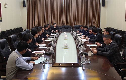 塔吉克斯坦政府聯合小組再臨建設集團交流座談